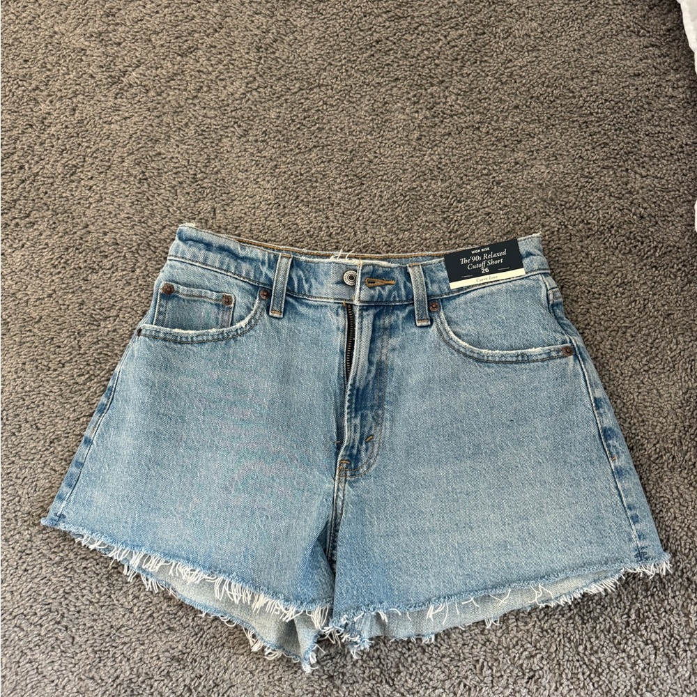 Abercrombie 90s Relaxed Cutoff Shorts